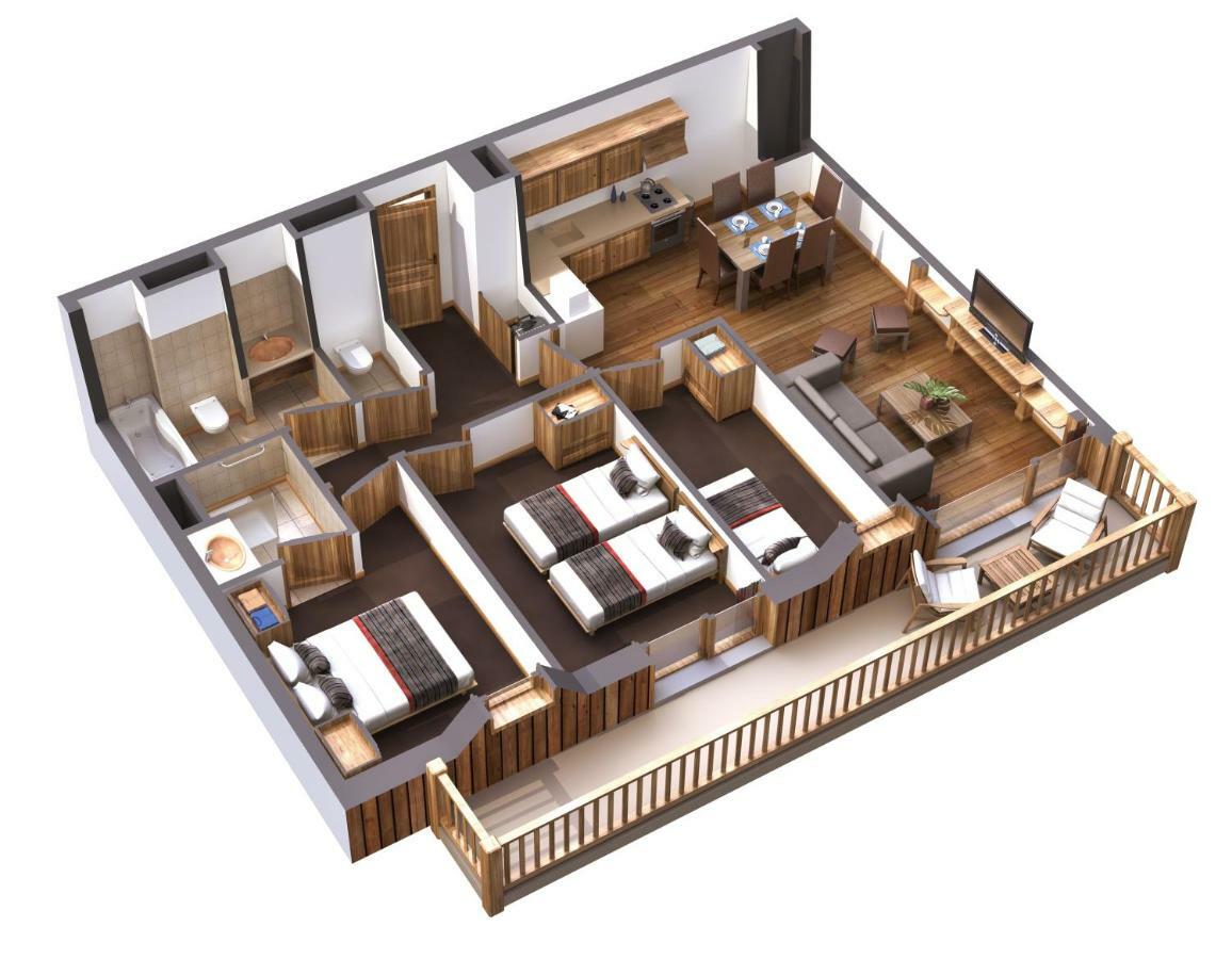 Residence Daria-I Nor By Les Etincelles Alpe d'Huez Екстериор снимка
